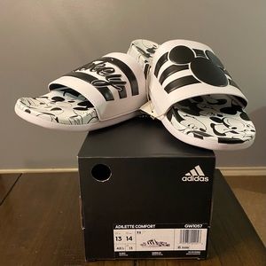 Adilette comfort Adidas slides size 13 new with tags